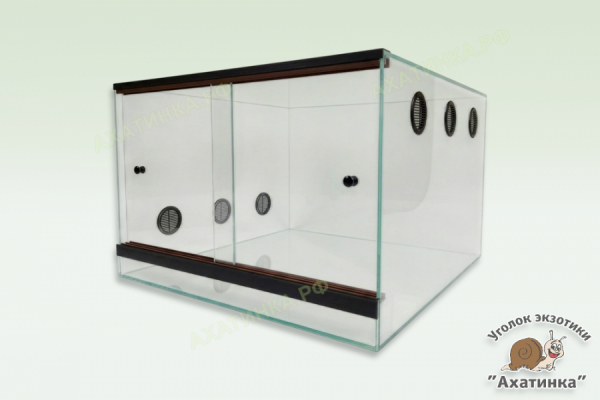 Террариум TB 70x40x40 T8+E27+лампа 10,0 UVB 18W