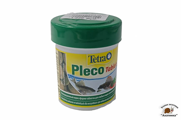 Tetra Pleco Tablets корм для сомов и донных рыб 120 таблеток